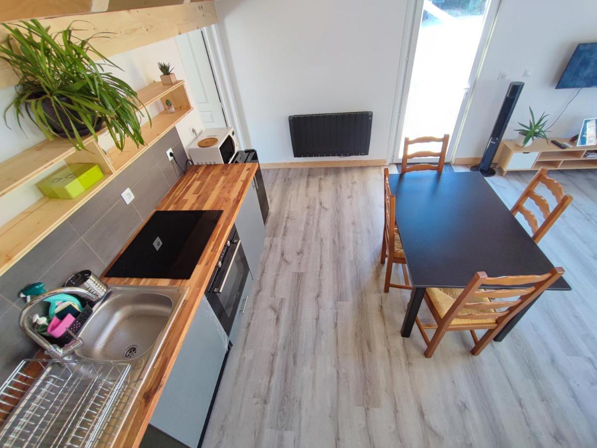 Petit Coin De Bonheur Studio Neuf Avec Terrasse Et Parking Prive A 5Mins Du Centre-Ville La Mure  Dış mekan fotoğraf